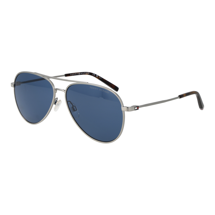 Silver/Blue