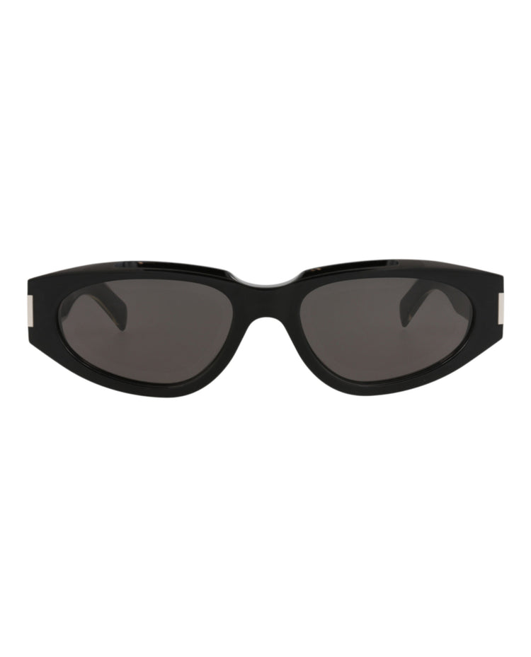 Saint Laurent SL618 001 Oval Sunglasses