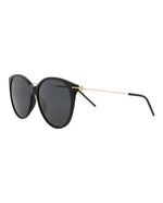 Gucci GG1268SW 001 Cat Eye Sunglasses
