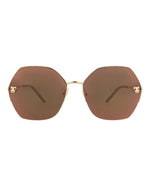 Cartier CT0332S 005 Round/Oval Sunglasses