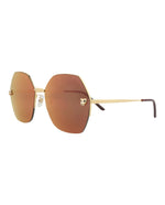 Cartier CT0332S 005 Round/Oval Sunglasses