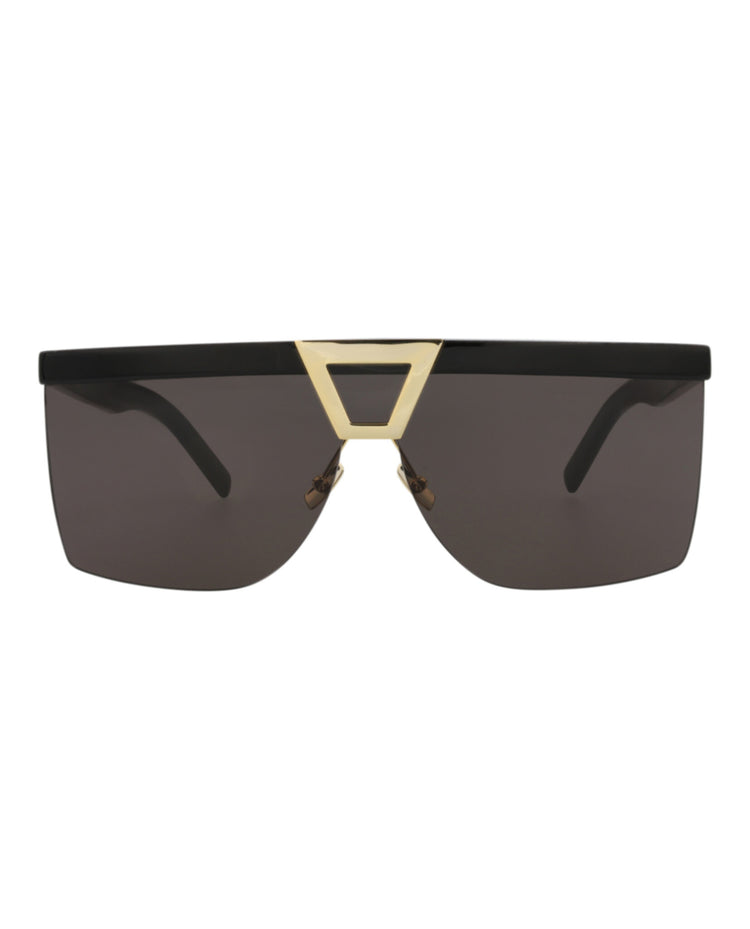 Saint Laurent SL537PALAC 001 Shield/Wrap Sunglasses