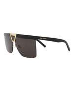 Saint Laurent SL537PALAC 001 Shield/Wrap Sunglasses