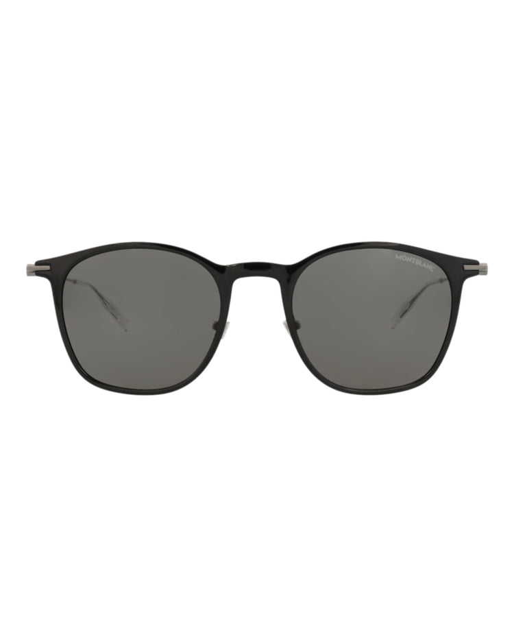 Montblanc MB0098S 010 Round/Oval Sunglasses