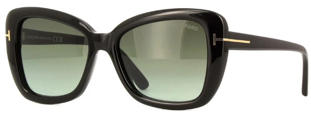 TOM FORD MAEVE 01B Butterfly Sunglasses