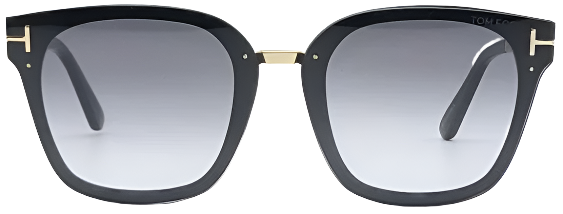 TOM FORD PHILIPPA 01B Square Sunglasses