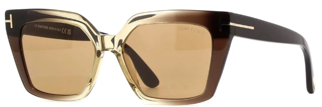 TOM FORD WINONA 47J Cat Eye Sunglasses