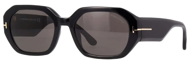 TOM FORD VERONIQUE 01A Rectangle Sunglasses