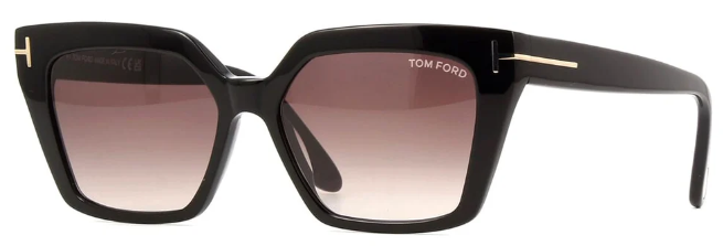 TOM FORD WINONA 01Z Cat Eye Sunglasses