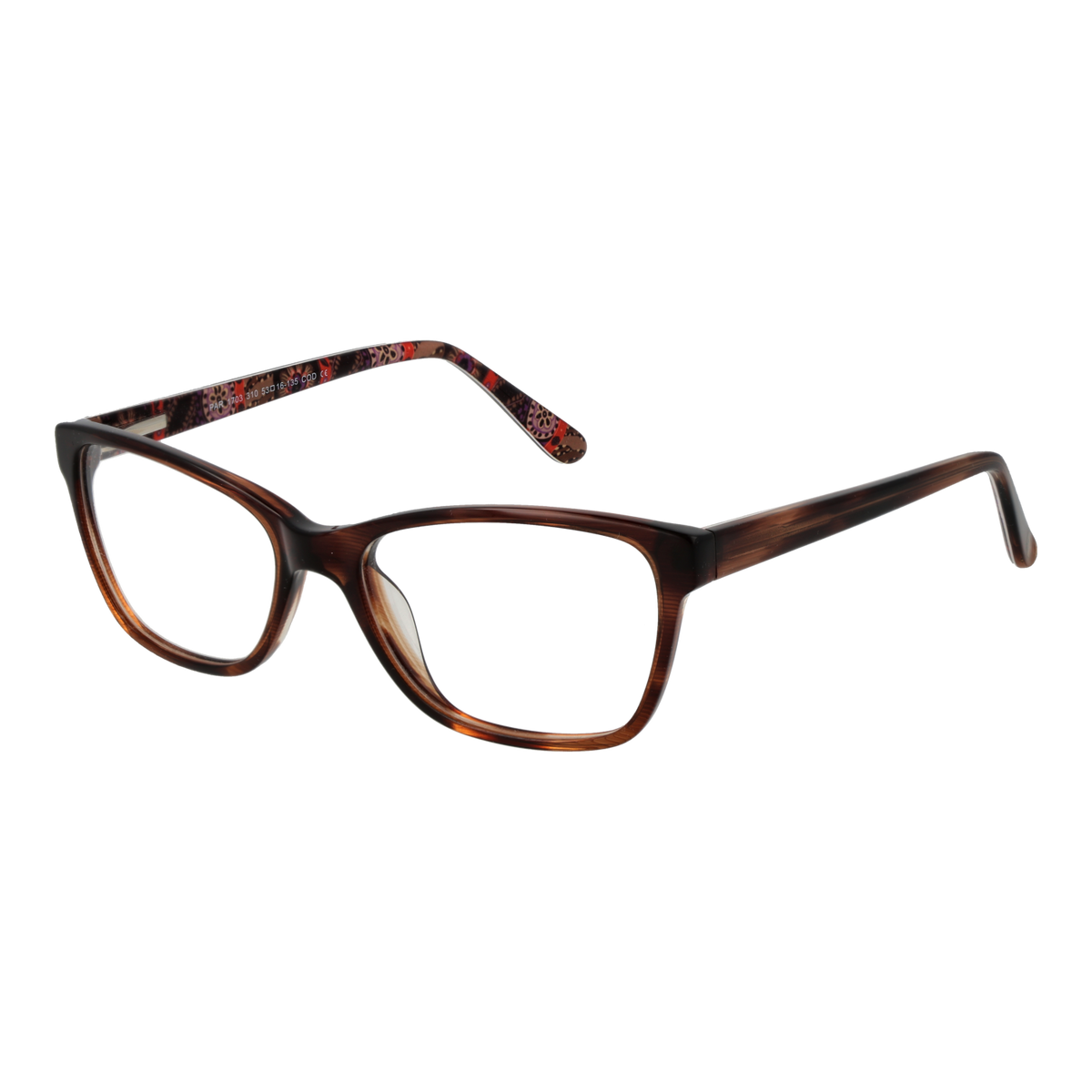 Brown/Demo glasses