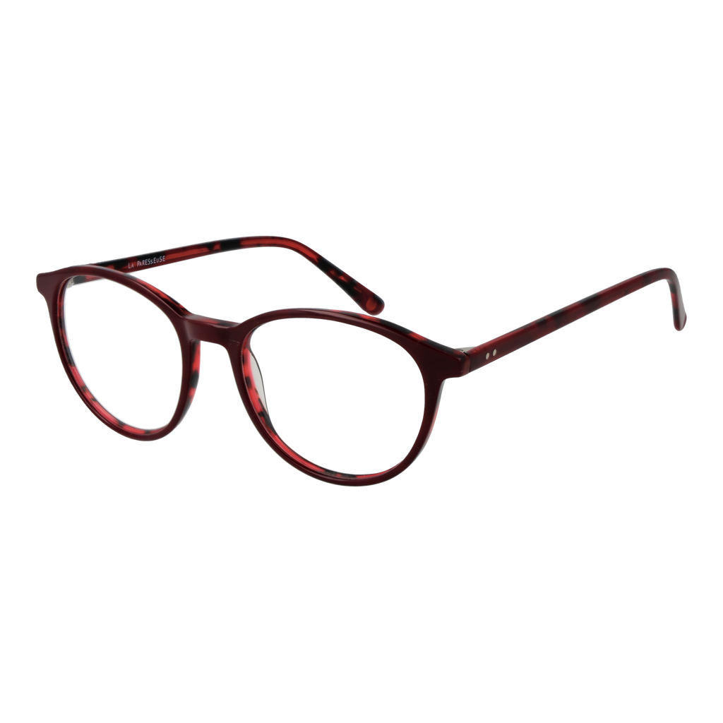 Burgundy/Demo glasses