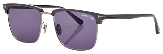 TOM FORD HUDSON-02 51V Clubmaster Sunglasses