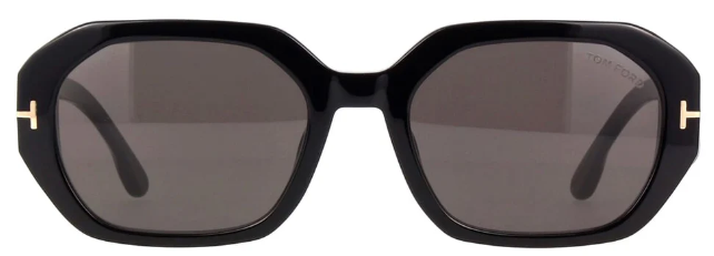 TOM FORD VERONIQUE 01A Rectangle Sunglasses