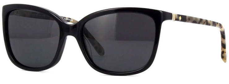 Kate Spade Kasie/P/S RA 07KI Wayfarer Polarized Sunglasses