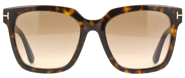 TOM FORD SELBY 52F Square Sunglasses