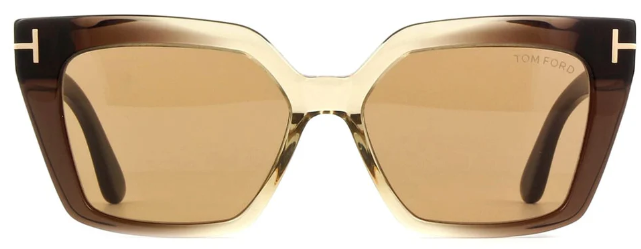 TOM FORD WINONA 47J Cat Eye Sunglasses