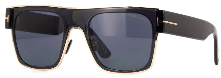 TOM FORD EDWIN 01A Flattop Sunglasses