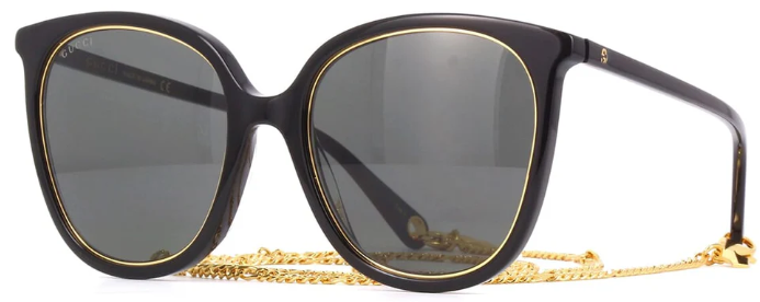 GUCCI GG1076S 001 Cat Eye Sunglasses