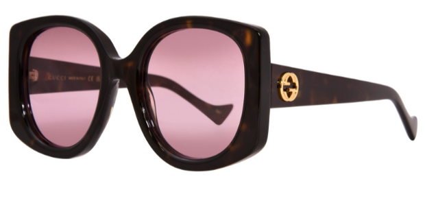 GUCCI GG1257SA 003 Butterfly Sunglasses