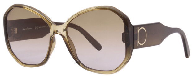 Ferragamo SF 942S 326 Geometric Sunglasses