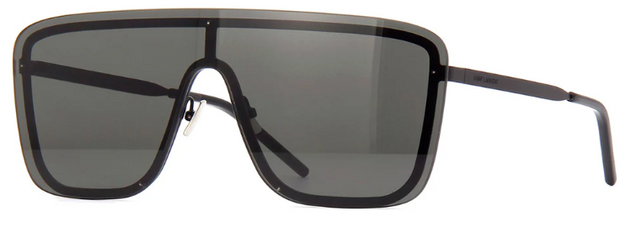 Saint Laurent MASK SL364 002 Shield Sunglasses