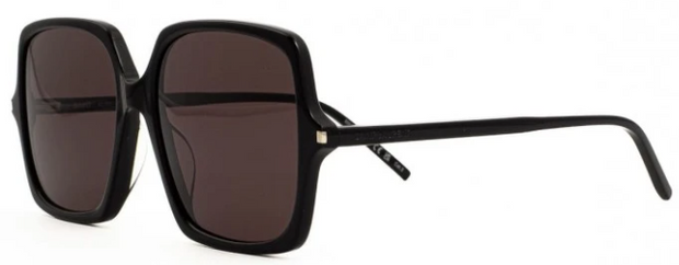 Saint Laurent SL 591 001 Oversized Square Sunglasses