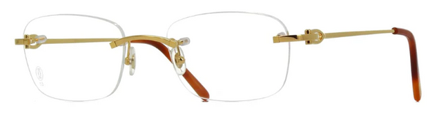 Cartier CT0050O 001 Rectangle Eyeglasses