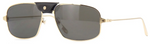 Cartier CT0193S 001 Navigator Polarized Sunglasses