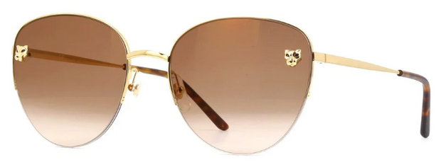 Cartier CT0301S 002 Cat Eye Sunglasses