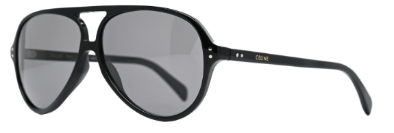 Celine CL 40137IN 01D Aviator Sunglasses