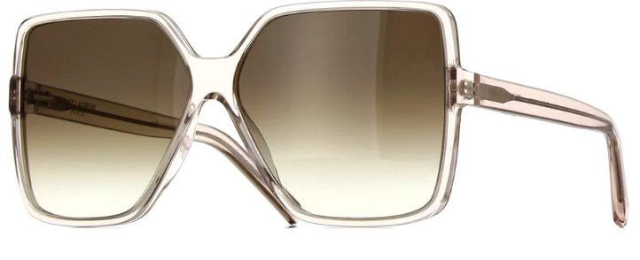 Saint Laurent SL232 BETTY 005 Square Sunglasses