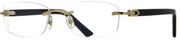 Cartier CT0048O 002 Rectangle Eyeglasses