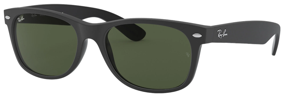 Ray-Ban RB2132 622 Rubber Wayfarer Sunglasses