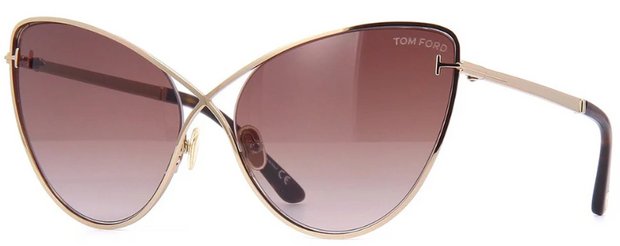 TOM FORD LEILA FT0786 28F Cat Eye Sunglasses