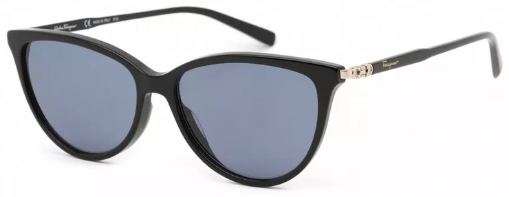 Ferragamo SF 2870S 001 Cat-Eye Sunglasses