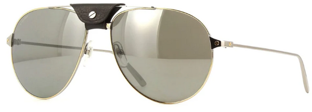 Cartier CT0038S 007 Aviator Sunglasses