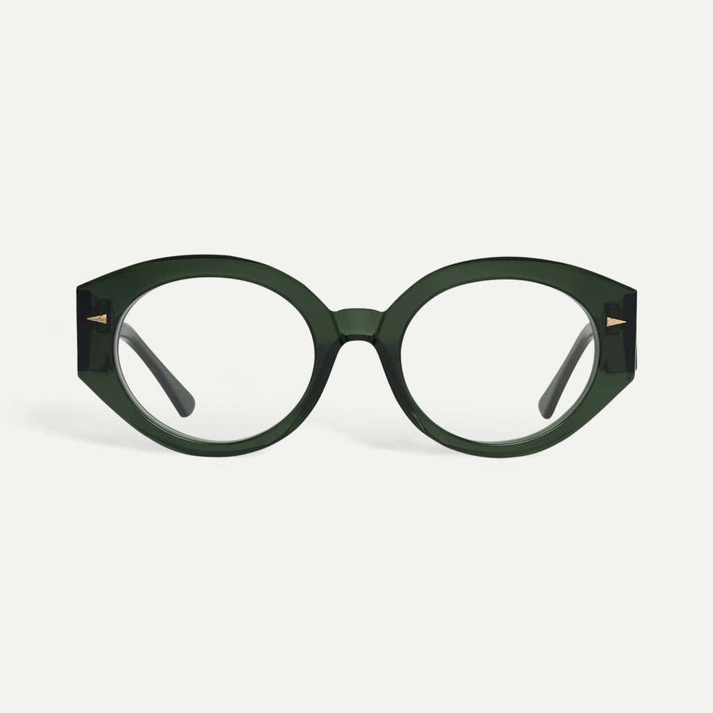 AHLEM Art Deco DGRN Round Eyeglasses