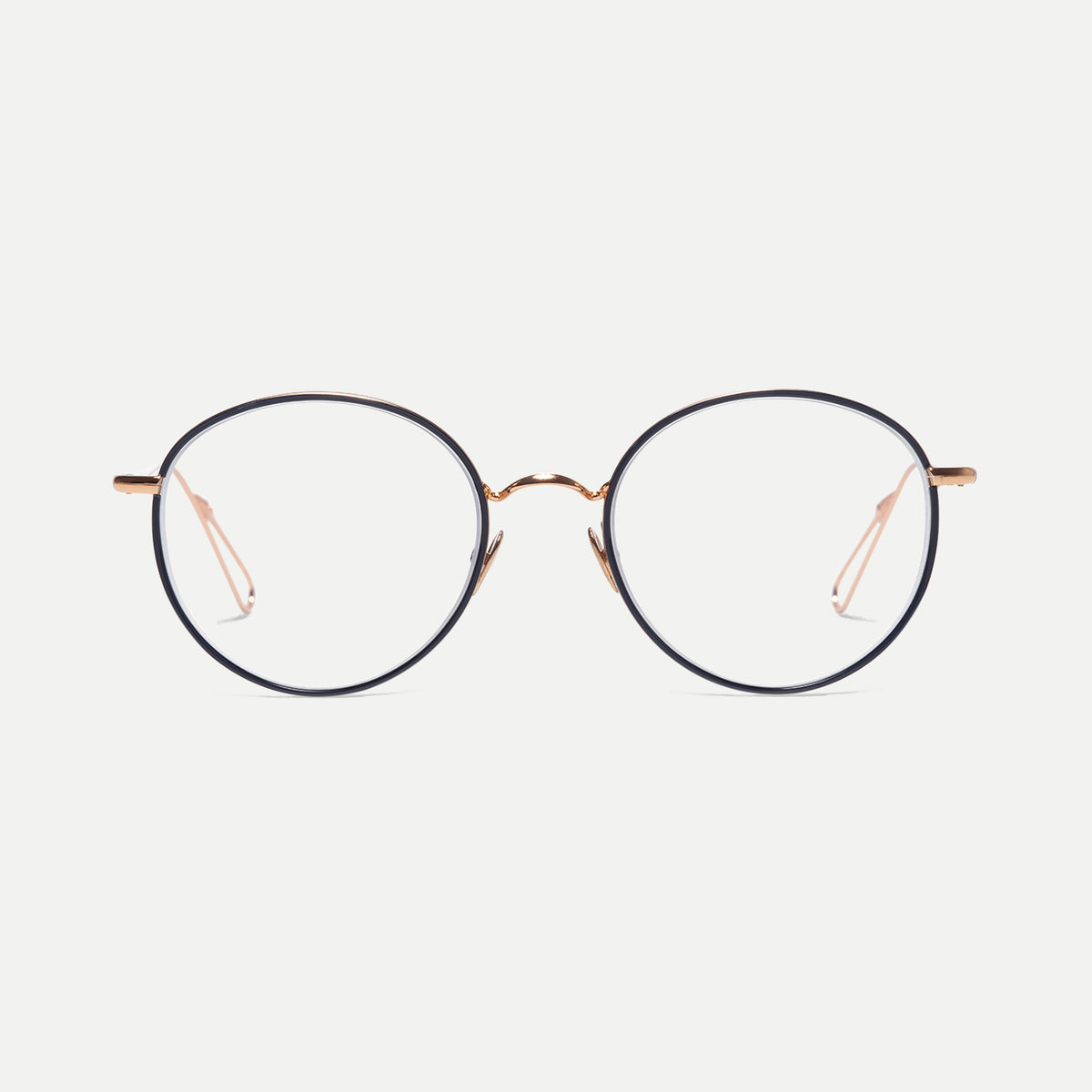 AHLEM Vendome PEOG-BL Round Eyeglasses