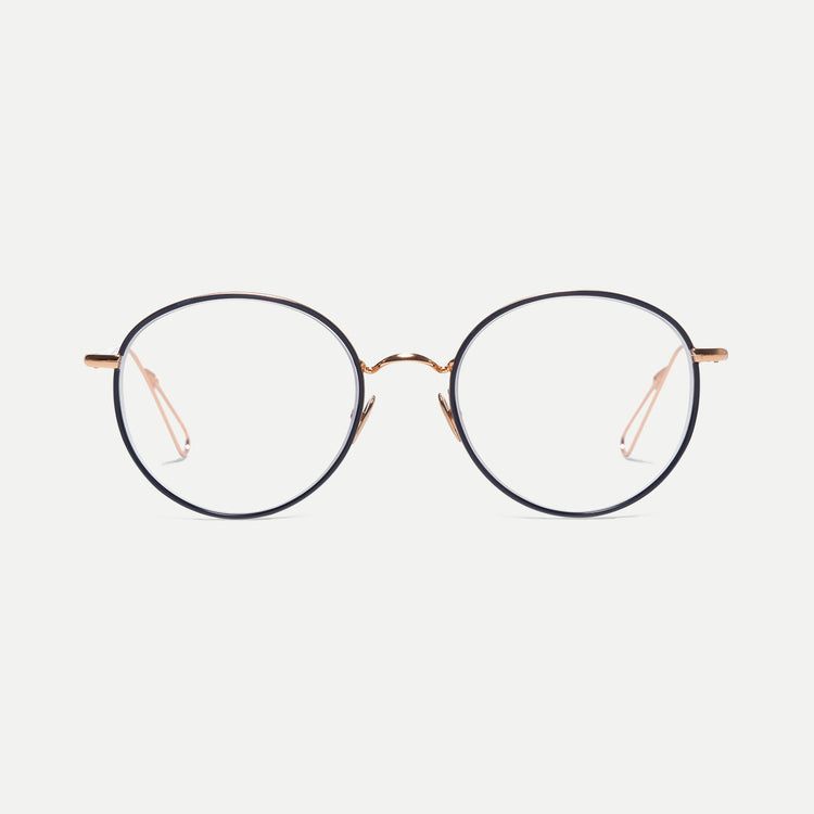 AHLEM Vendome PEOG-BL Round Eyeglasses