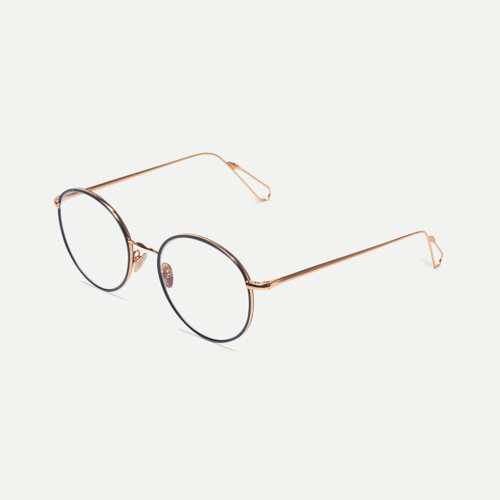AHLEM Vendome PEOG-BL Round Eyeglasses