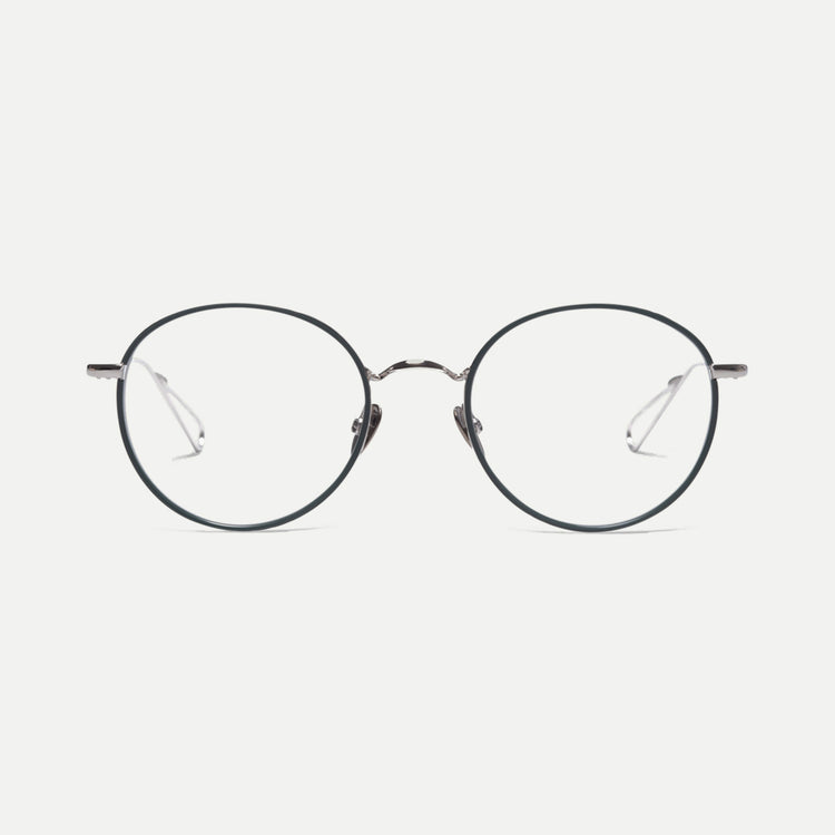 AHLEM Auber WHTG-GN Round Eyeglasses