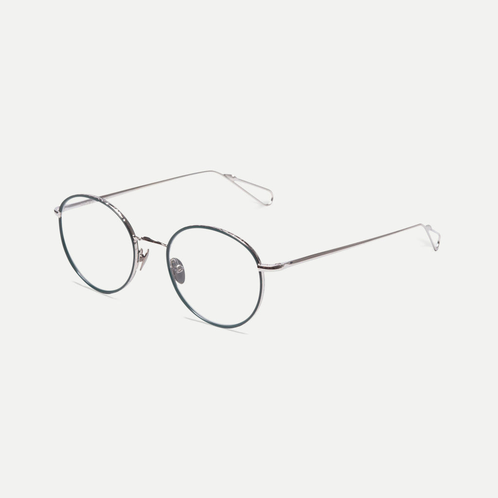 AHLEM Auber WHTG-GN Round Eyeglasses