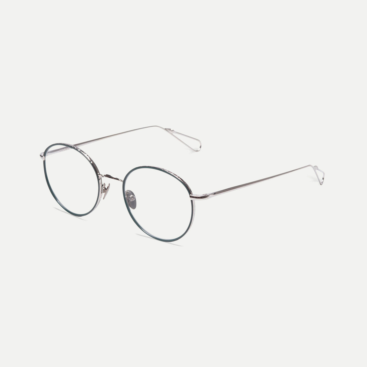 AHLEM Auber WHTG-GN Round Eyeglasses