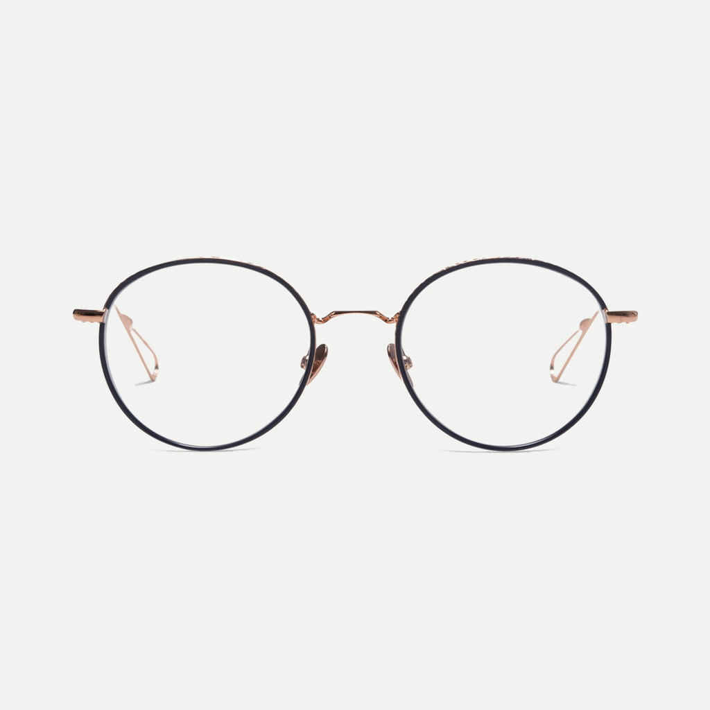 AHLEM Auber PEOG-BL Round Eyeglasses