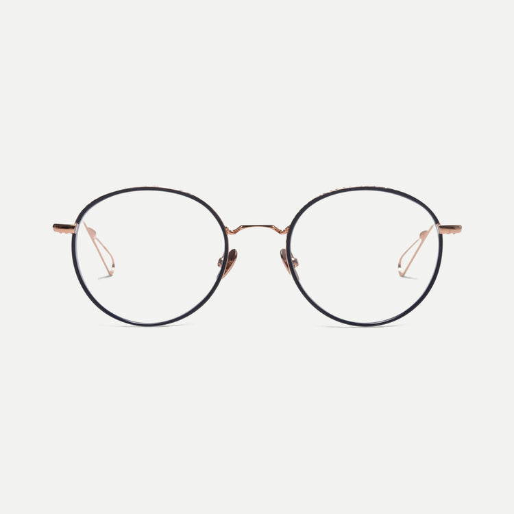 AHLEM Auber PEOG-BL Round Eyeglasses