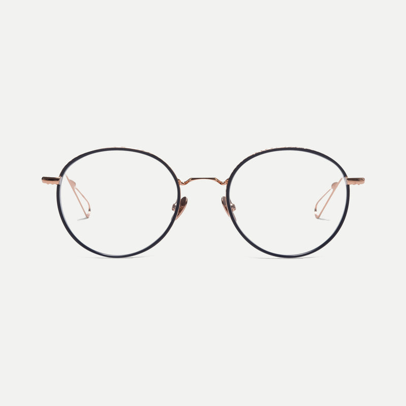AHLEM Auber PEOG-BL Round Eyeglasses