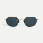 AHLEM Trocadero PEOG-NA/BLUE Octogonal Sunglasses
