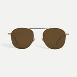 AHLEM Saint Sulpice CHAM-NA/BRWN Square Sunglasses