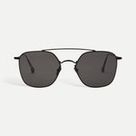 AHLEM Concorde BLCK-NA/GREN Square Sunglasses