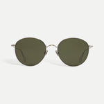 AHLEM Madeleine WHTG-NA/GREN Round Sunglasses